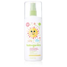 Babyganics Protetor Solar Infantil Spray Hipoalergênico SPF 50 